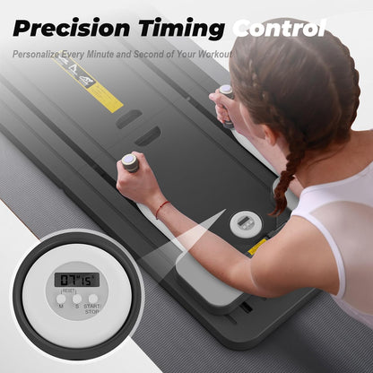 Pilates Reformer Foldable for Full-Body Core Strength Training Workout